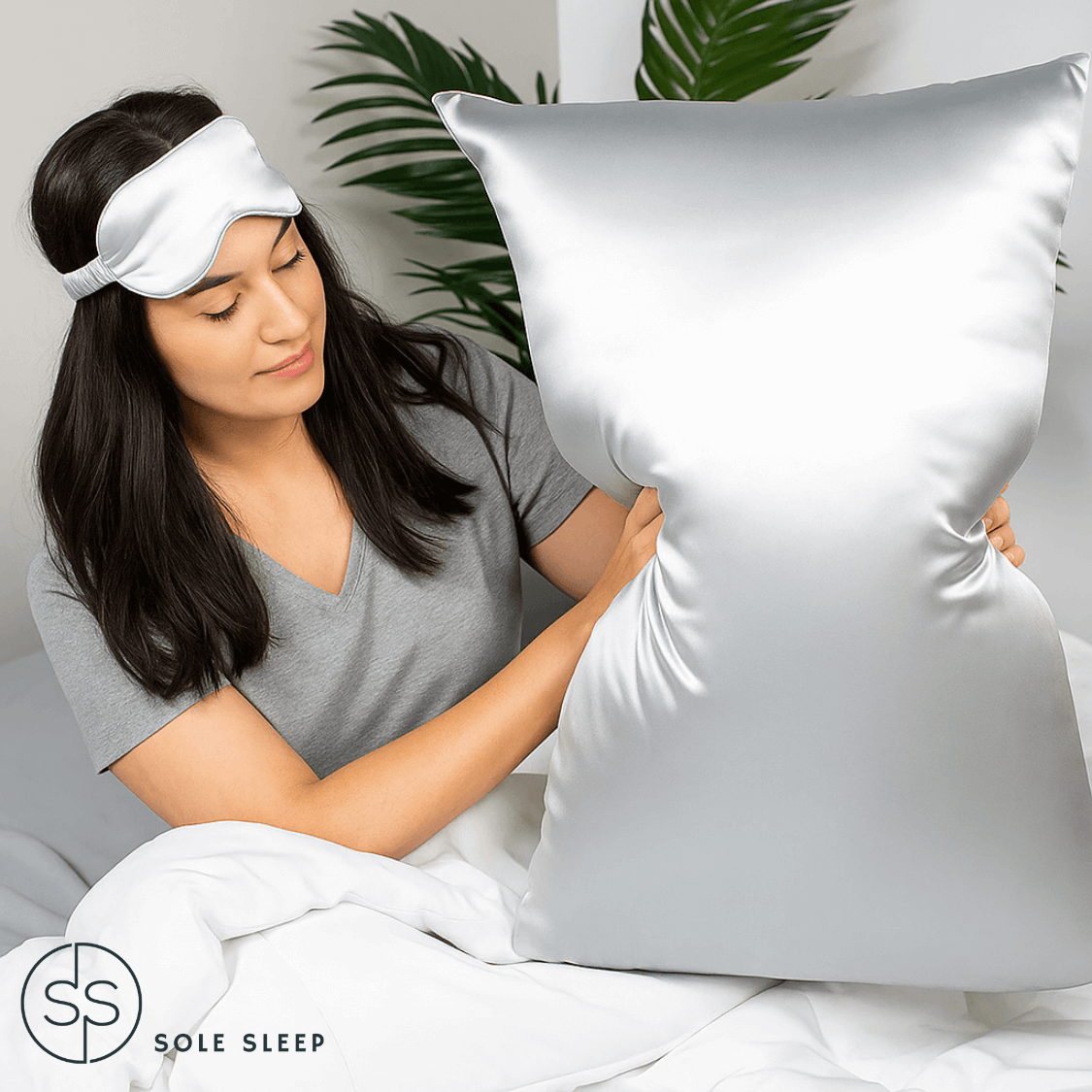 Sole Sleep 2x Premium Silk PillowCase